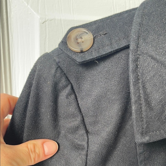 Boden Black Double-Breasted Coat - Picture 5 of 16